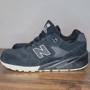 New Balance 580 Black Suede, EUC!! Mens 10.5 Style# MRT580BV RARE!!